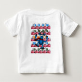 Baby Kerstmis met T-Shirt (Achterkant)