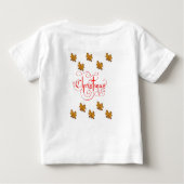Baby Kerstmis met T-Shirt (Achterkant)