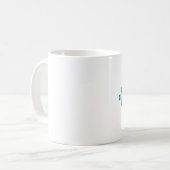 Baby kerstrenrendiertje koffiemok (Voorkant links)