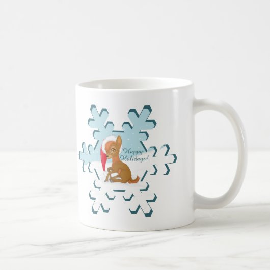 Baby kerstrenrendiertje koffiemok (Rechts)