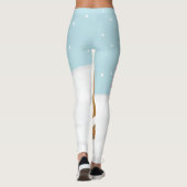 Baby kerstrenrendiertje leggings (Achterkant)