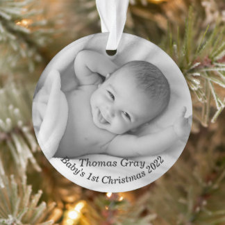 Baby kerstversiering ornament