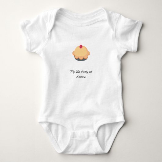 Baby kertaart romper (Voorkant)