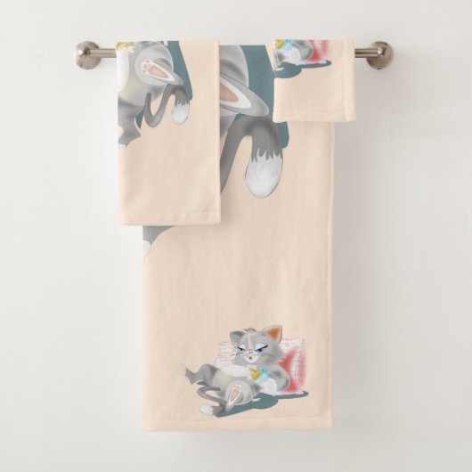 Baby keukenhanddoekjes Aangepaste kleuren instelle Bad Handdoek (Insitu)