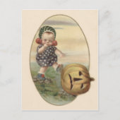 Baby Kicking Jack O' Lantaarn Pompoen Briefkaart (Voorkant)