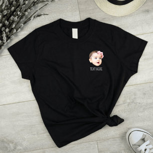 Baby Kids Kat Hond Zak Foto Grappige T-shirt