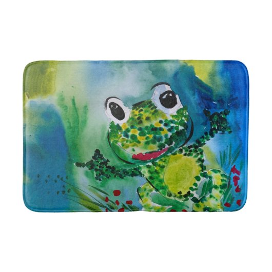 Baby kikker badmat (Voorkant)