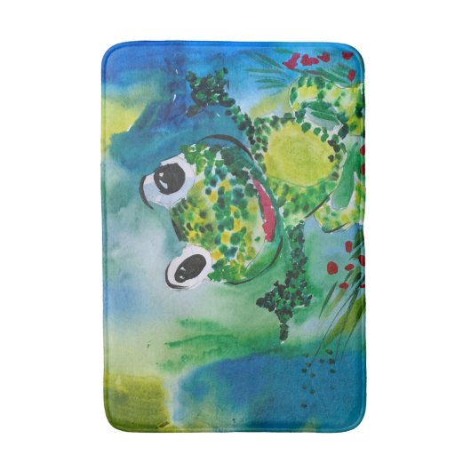 Baby kikker badmat (Voorkant Verticaal)