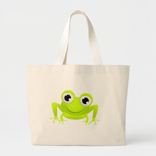 Baby kikker grote tote bag (Voorkant)