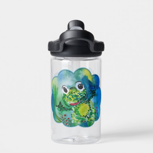 Baby kikker waterfles (Achterkant)