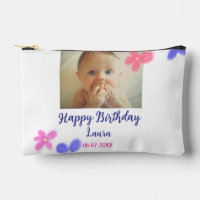 Baby kinder 1e verjaardag Naam toevoegen Datum toe
