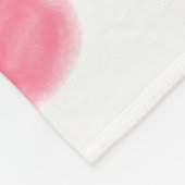 Baby kinder 1e verjaardag Naam toevoegen Datum toe Fleece Deken (Hoek)