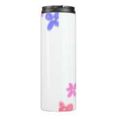 Baby kinder 1e verjaardag Naam toevoegen Datum toe Thermosbeker (Achterkant)