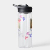 Baby kinder 1e verjaardag Naam toevoegen Datum toe Waterfles (Rechts)