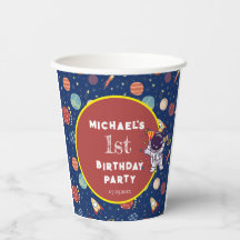 Baby Kinder Astronaut Space Elk Leeftijd Verjaarda