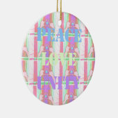 Baby Kinder eenheid voor vredesliefde Hakuna Matat Keramisch Ornament (Rechts)