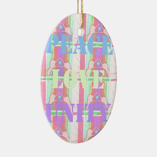 Baby Kinder eenheid voor vredesliefde Hakuna Matat Keramisch Ornament (Rechts)