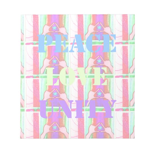 Baby Kinder eenheid voor vredesliefde Hakuna Matat Notitieblok (Voorkant)