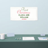 BABY KINDER EERSTE KERSTVAKANTIE VOEG NAAM TEKST T SPANDOEK (Beurs)