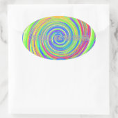 Baby Kinder God zegene je..png Ovale Sticker (Tas)