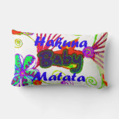 Baby Kinder Hakuna Matata Pillow Kussen (Achterkant)