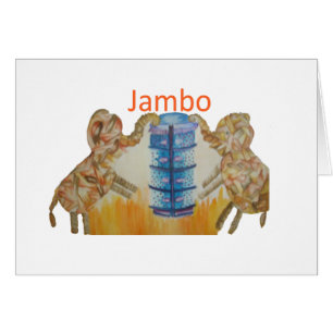 Baby Kinder Jambo Jumbo Elephants Design