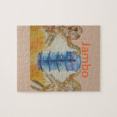 Baby Kinder Jambo Jumbo Elephants Design Legpuzzel (Horizontaal)