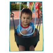 Baby Kinder Persoonlijke Fotodag Medium Cadeauzakje (Achterkant)