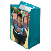 Baby Kinder Persoonlijke Fotodag Medium Cadeauzakje (Achterkant Gekanteld)