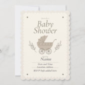 Baby kinderwagen  kaart (Voorkant)