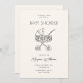 Baby-kinderwagen Kaart (Voorkant / Achterkant)