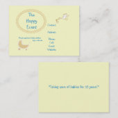 Baby-Kinderwinkel Visitekaartje (Voorkant / Achterkant)