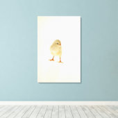 Baby kip canvas afdruk (Insitu (Houten vloer))