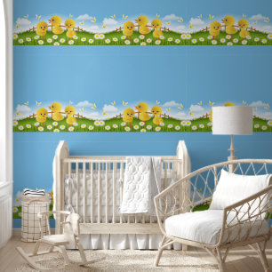 Baby Kippen Behang