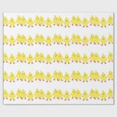 Baby Kippen Cadeaupapier (Vlak)