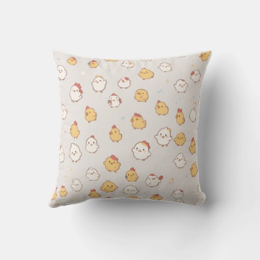 Baby Kippen Kussen (Achterkant)