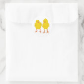 Baby kippen Paaspeper Stickers schilderen (Tas)