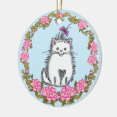 Baby Kitten Kat Ornament (Links)