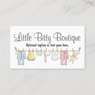 Baby Kleding Clothesline Boutique Social Media Visitekaartje