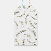 Baby kleding Genderneutraal Baby shower Cadeaulabel (Achterkant)