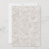 Baby kleding Geslacht onthullen ivoor roze blauw Kaart (Achterkant)