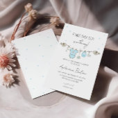 Baby Kleding Jongen Baby shower Kaart
