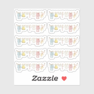 Baby Kleding Kleding Kleding Kleuters Naaiplanner Sticker