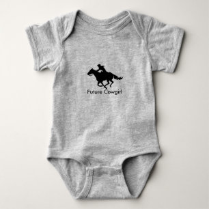 Baby Kleding Toekomstige Cowgirl Westerne Barrel R Romper