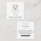 Baby KledingVisitekaartje Contactkaartje (Voorkant / Achterkant)