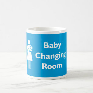 Baby Kleedkamer Teken met ouder en Baby Koffiemok