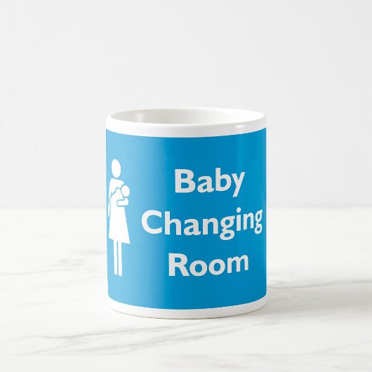 Baby Kleedkamer Teken met ouder en Baby Koffiemok
