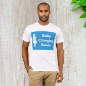 Baby Kleedkamer Teken met ouder en Baby T-shirt
