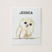 Baby kleine vogel legpuzzel (Verticaal)