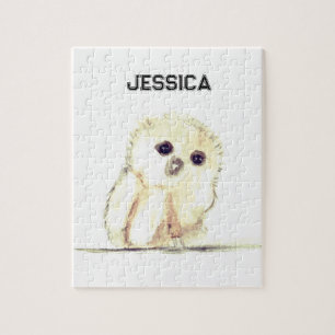 Baby kleine vogel legpuzzel